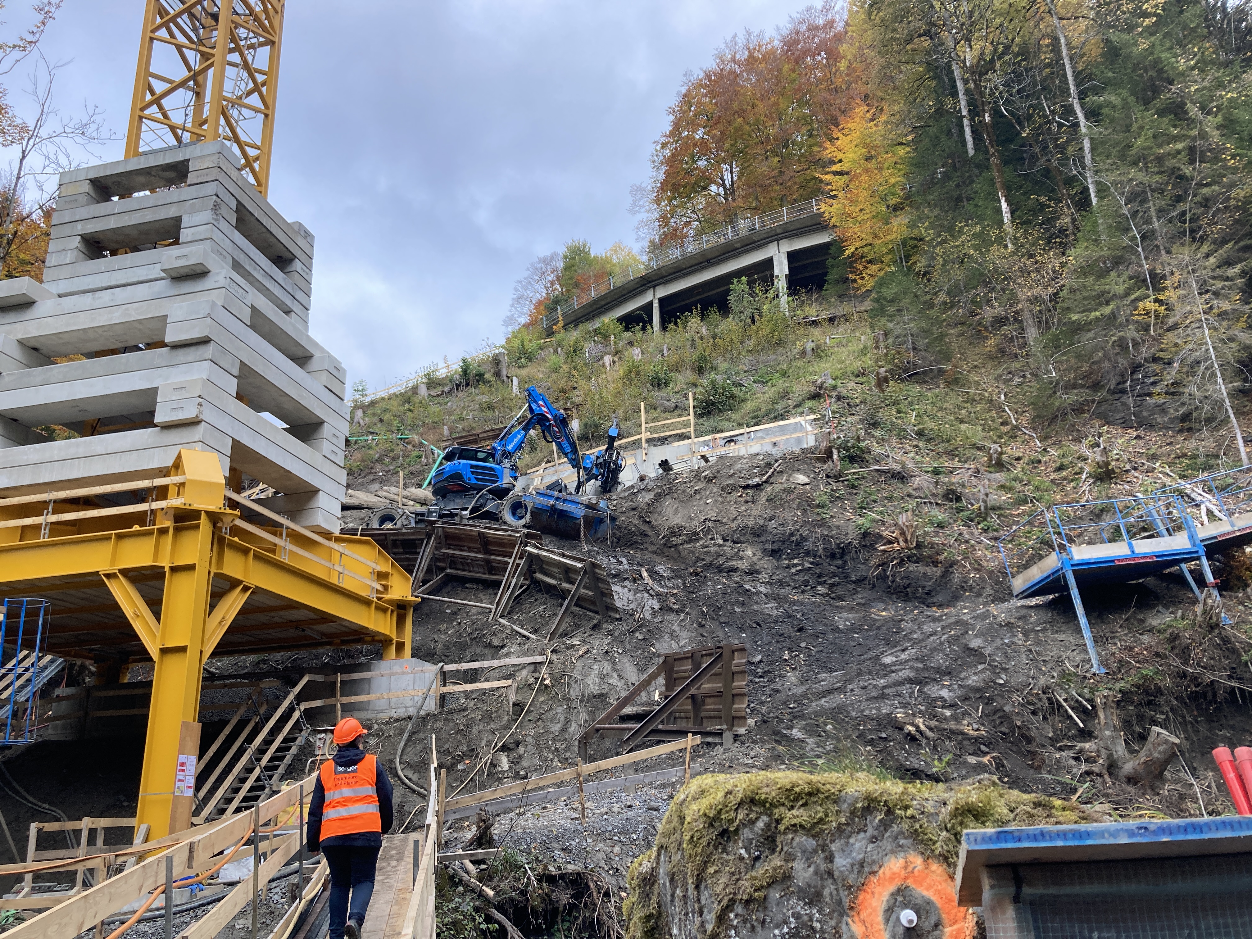 Ersatz Alpbachbrücke Hasliberg, Copyright Tiefbauamt des Kantons Bern
