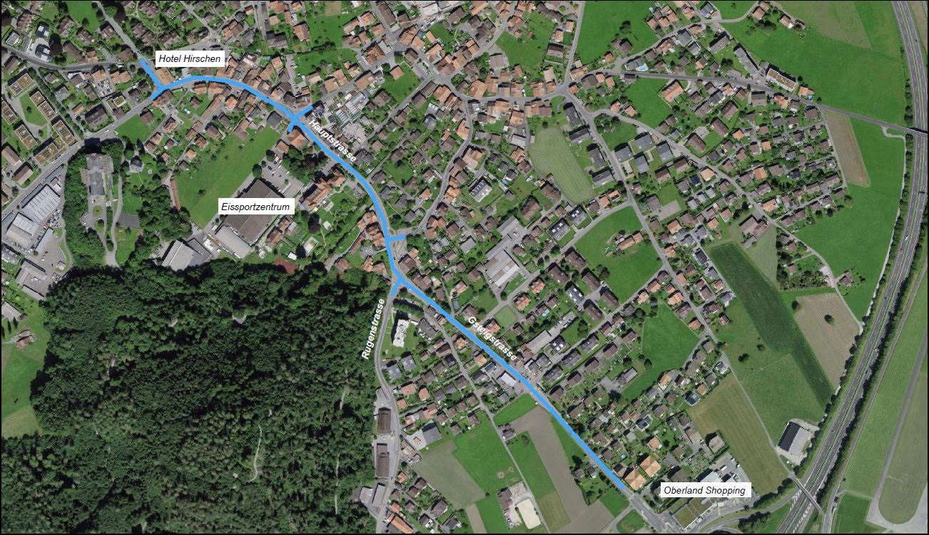 Sanierung Ortsdurchfahrt Matten
