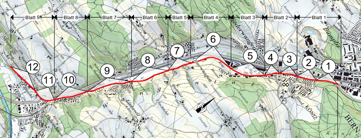 Sanierung Freiburgstrasse im Wangental, Copyright Tiefbauamt des Kantons Bern