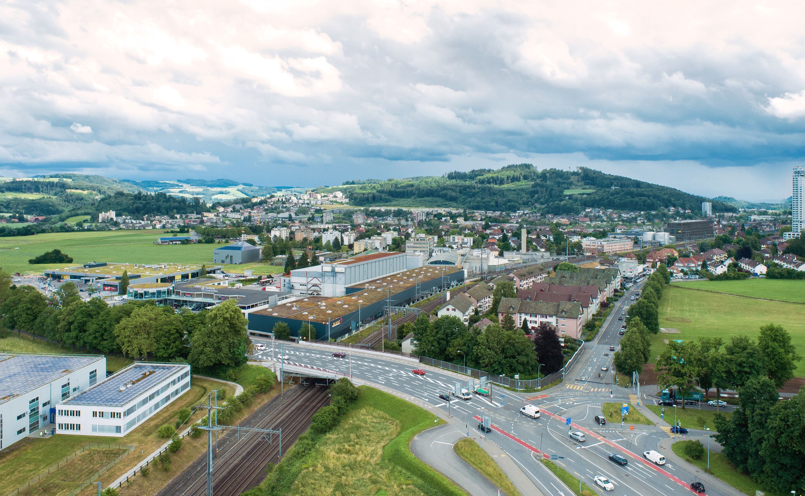 Projekt Neubau Strassenüberführung Bolligenstrasse Bern; Copyright Tiefbauamt des Kantons Bern