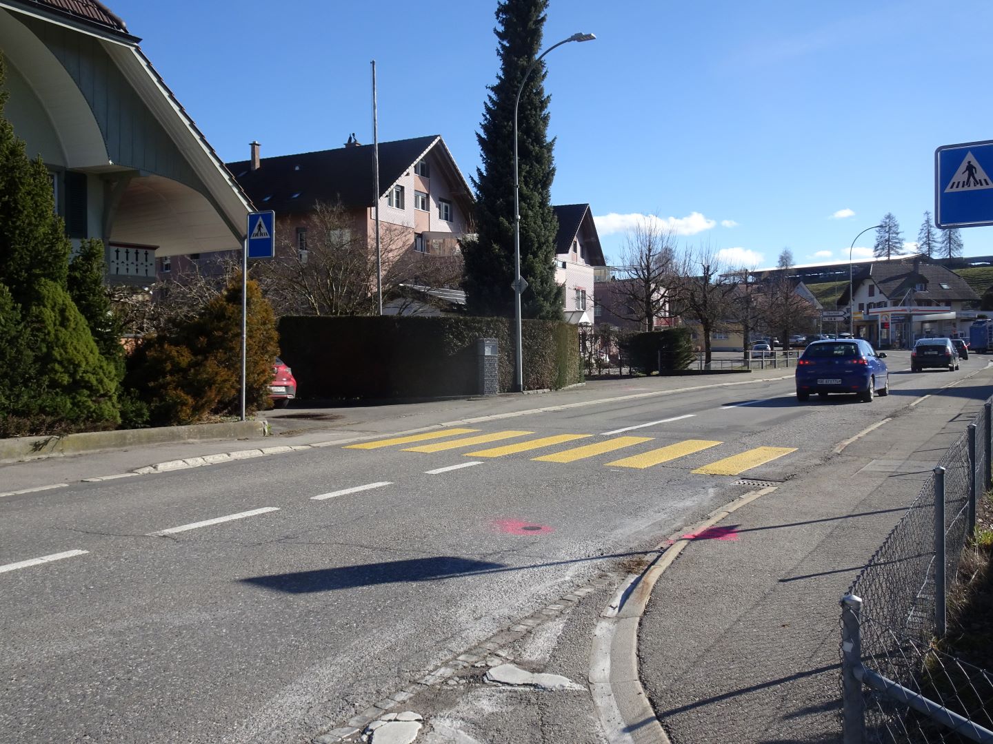 Sanierung Ortsdurchfahrt Biglen; Copyright Tiefbauamt des Kantons Bern