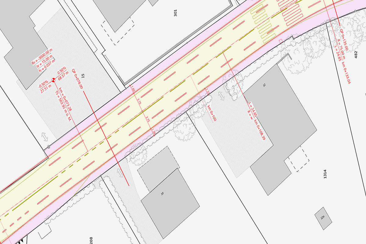 Projekt Kantonsstrasse Ortsdurchfahrt Bellmund; Tiefbauamt des Kantons Bern