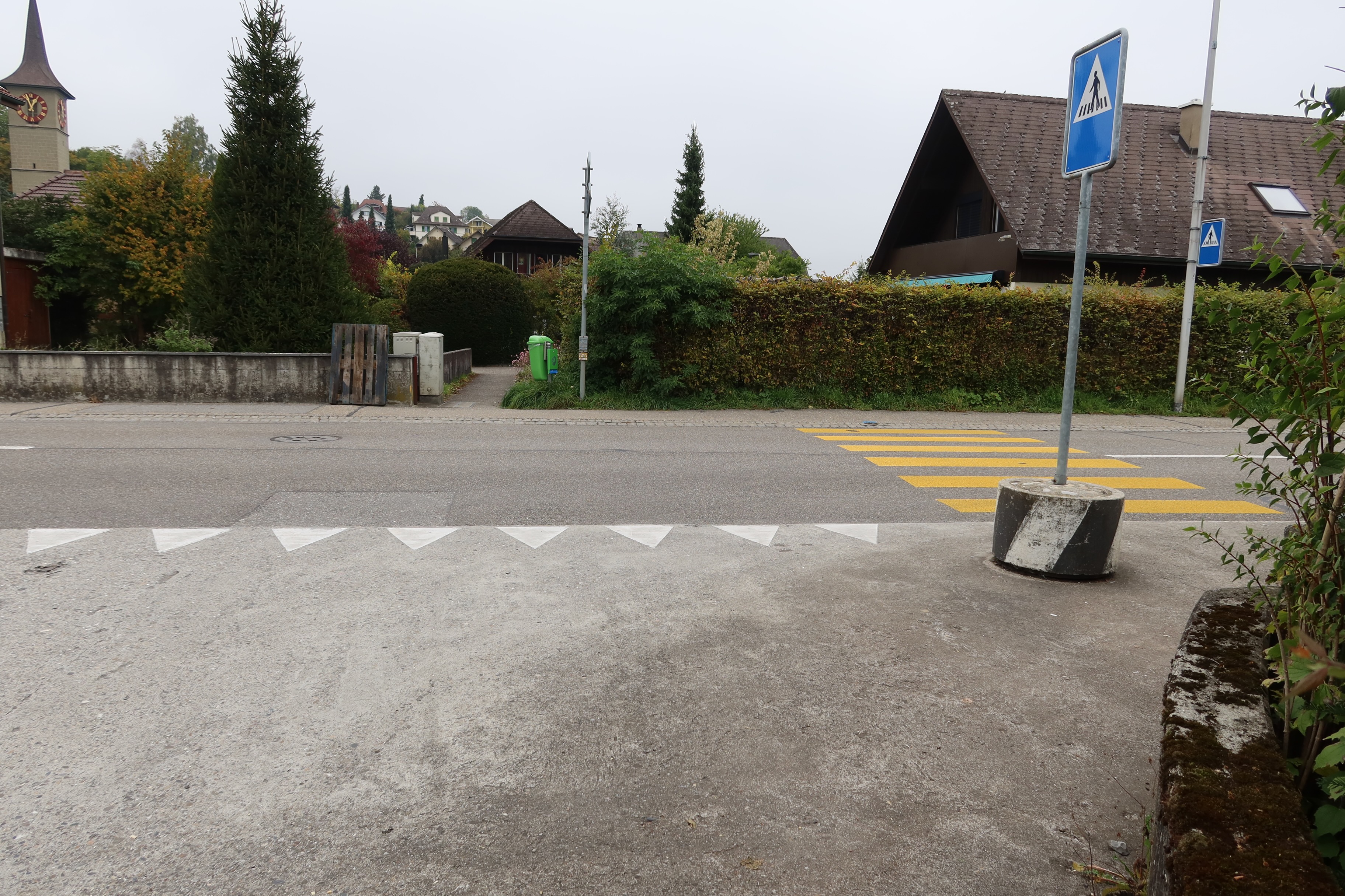 Neubau Radweg und Instandsetzung Krauchthalstrasse Oberburg; Copyright Tiefbauamt des Kantons Bern