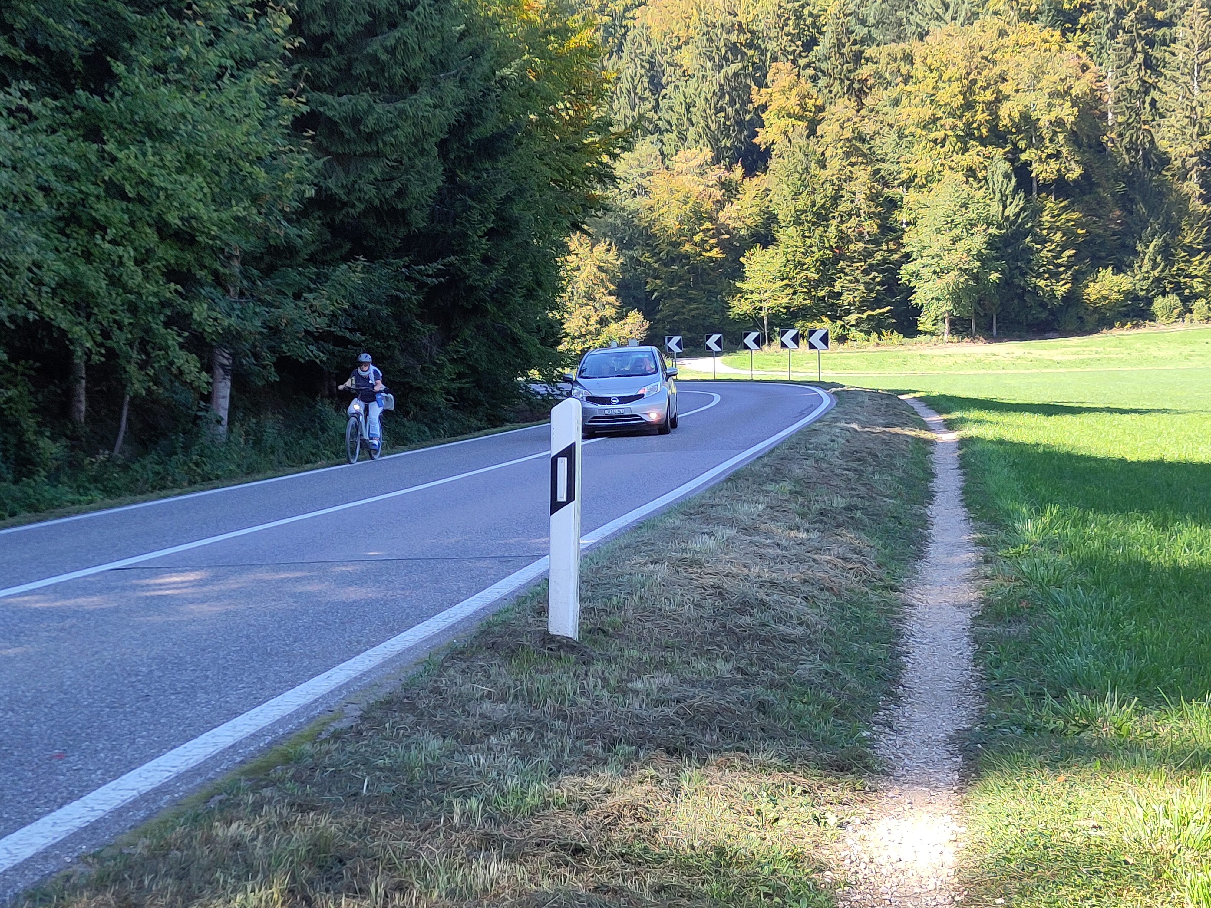 Neubau Radweg und Instandsetzung Krauchthalstrasse Oberburg; Copyright Tiefbauamt des Kantons Bern