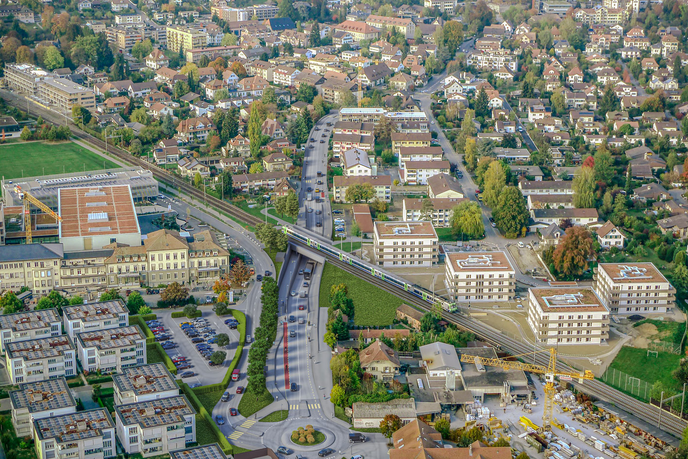 Verkehrssanierung Burgdorf - Oberburg - Hasle «Emmentalwärts», Copyright Tiefbauamt des Kantons Bern
